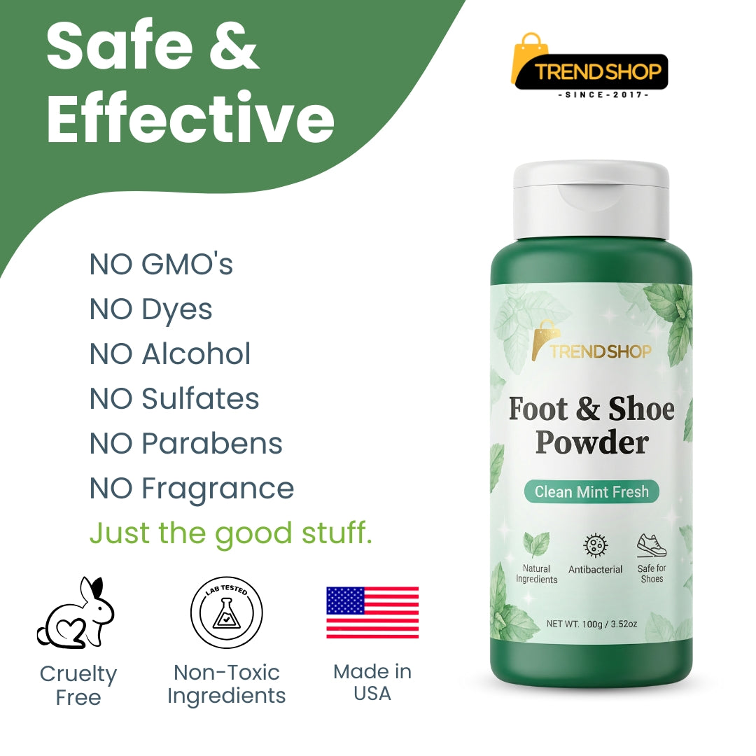 Foot & Shoe Deodorizing Powder