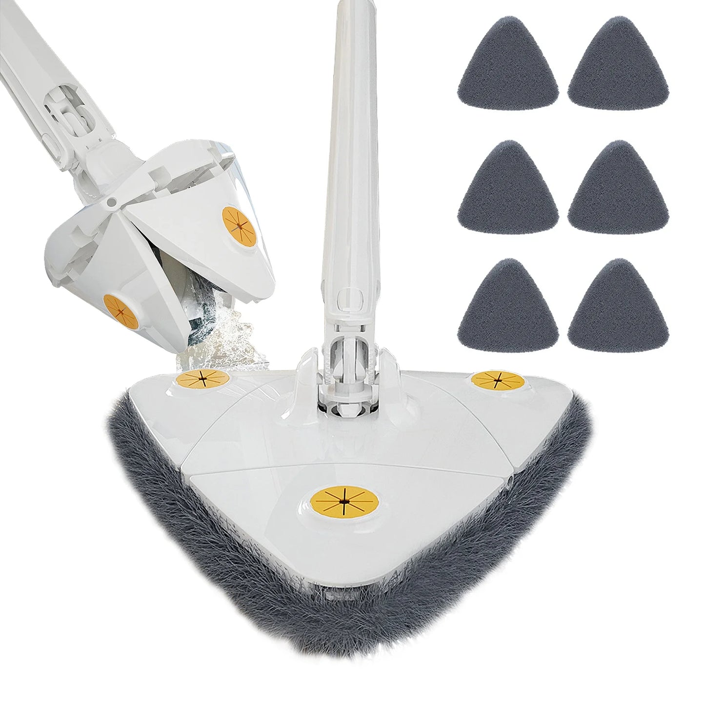 Twist & Clean Mop - 360 Rotatable Triangle Mop