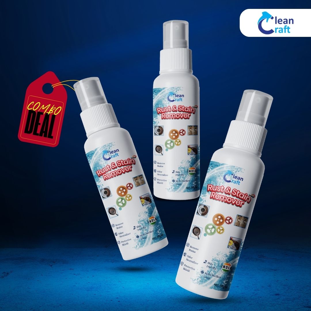 Rust and Stain Remover Spray - Multipurpose Surface Use