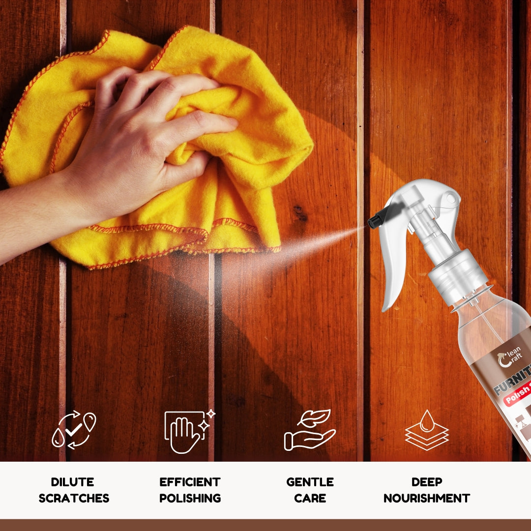 Furniture/Wood Polish Spray - Restore elegance & shine of your home