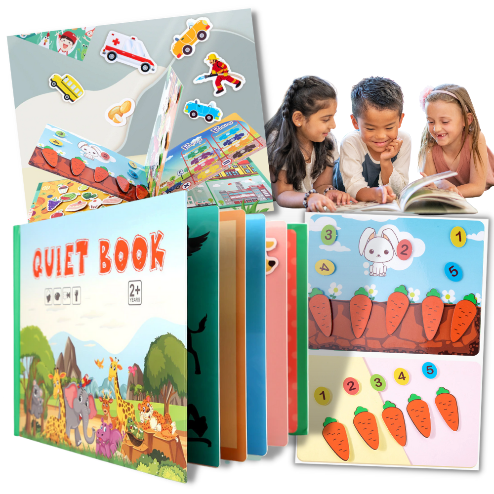 Montessori Busy Book (Free Shipping + COD)