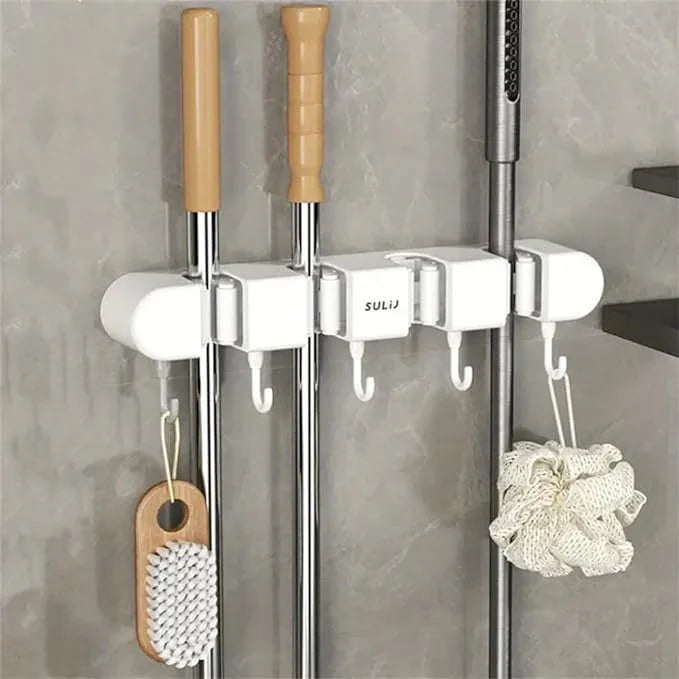 Multifunctional Mop holder with Hook