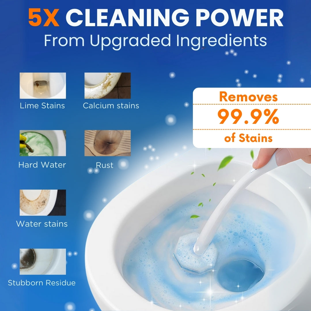 ToiletWand Disinfecting Toilet Cleaner Kit