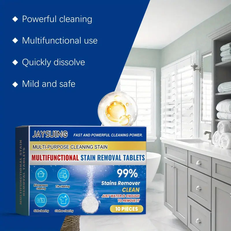 ShineX Multipurpose Cleaning Tablets - Perfect for all type of home cleaning