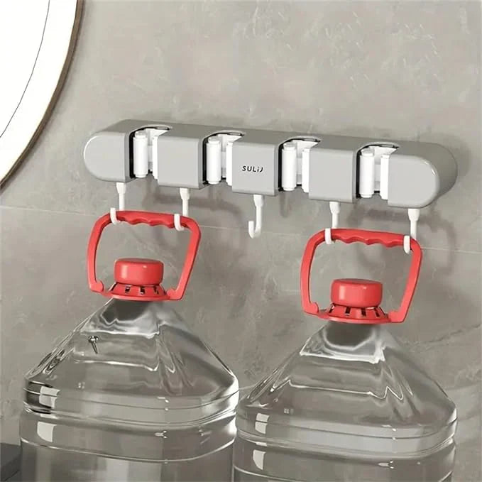 Multifunctional Mop holder with Hook