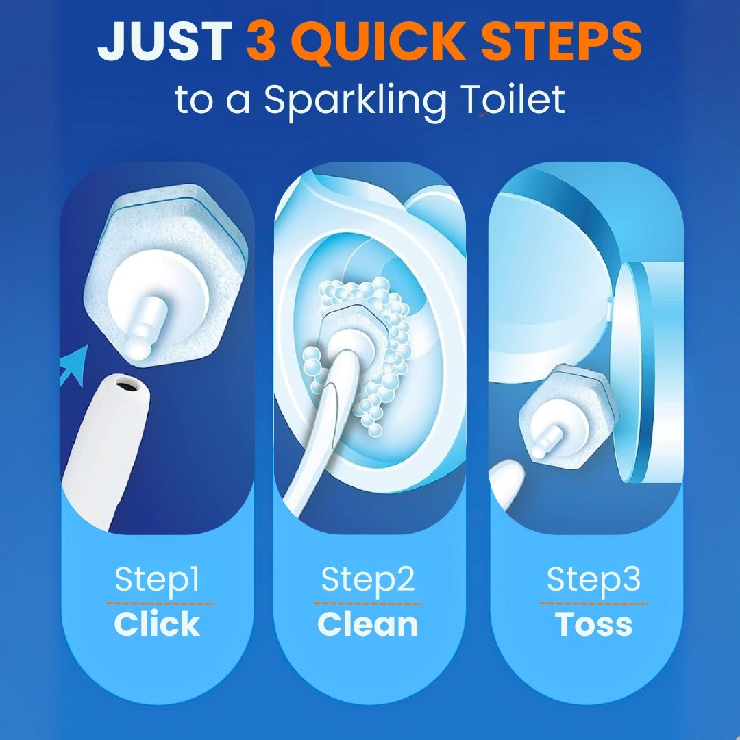 ToiletWand Disinfecting Toilet Cleaner Kit
