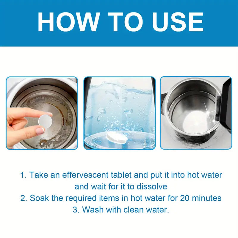 ShineX Multipurpose Cleaning Tablets - Perfect for all type of home cleaning