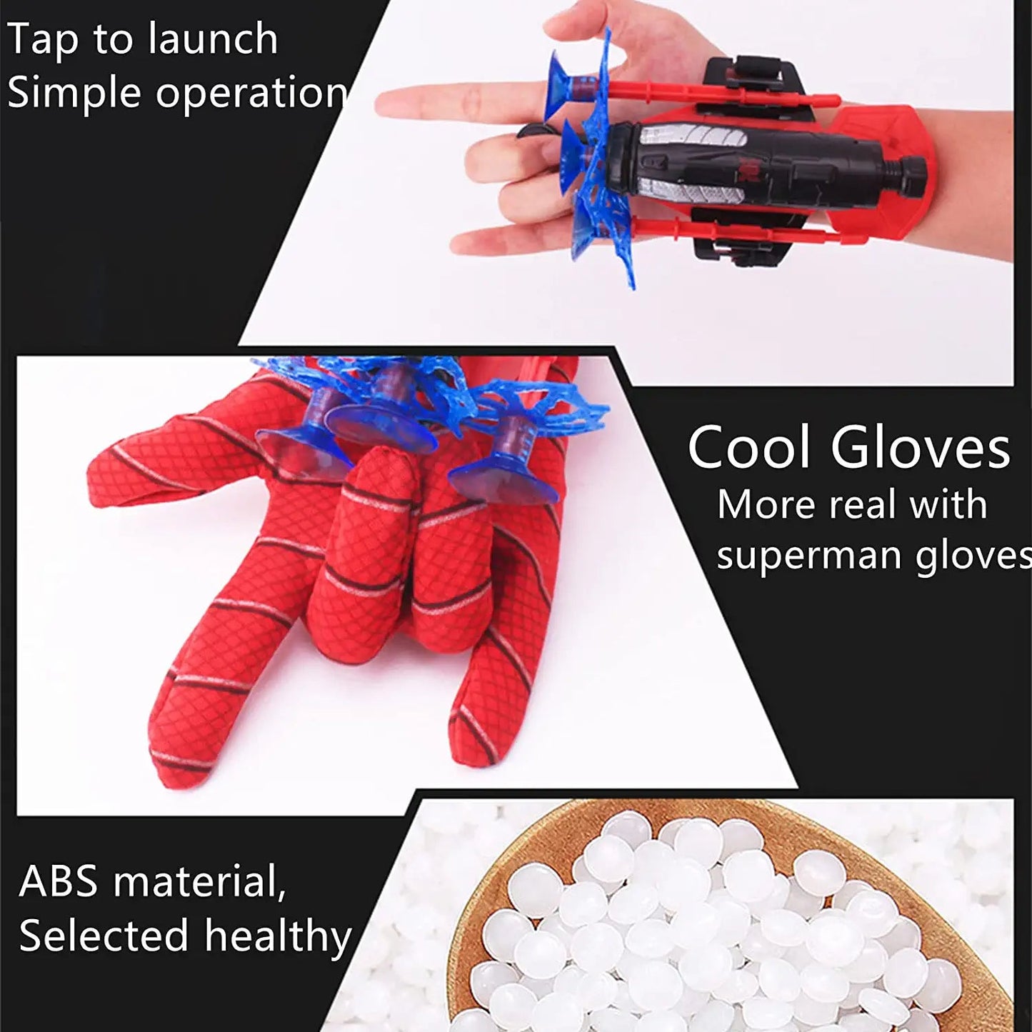 Spider Web Shooter Wrist Toy (Become A Superhero)