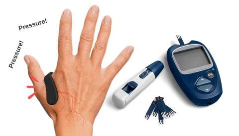 Anti Sugar LI4 Acupressure Point Relief Clip | Diabetes Relief Clip (Buy 1 Get 1 Offer)