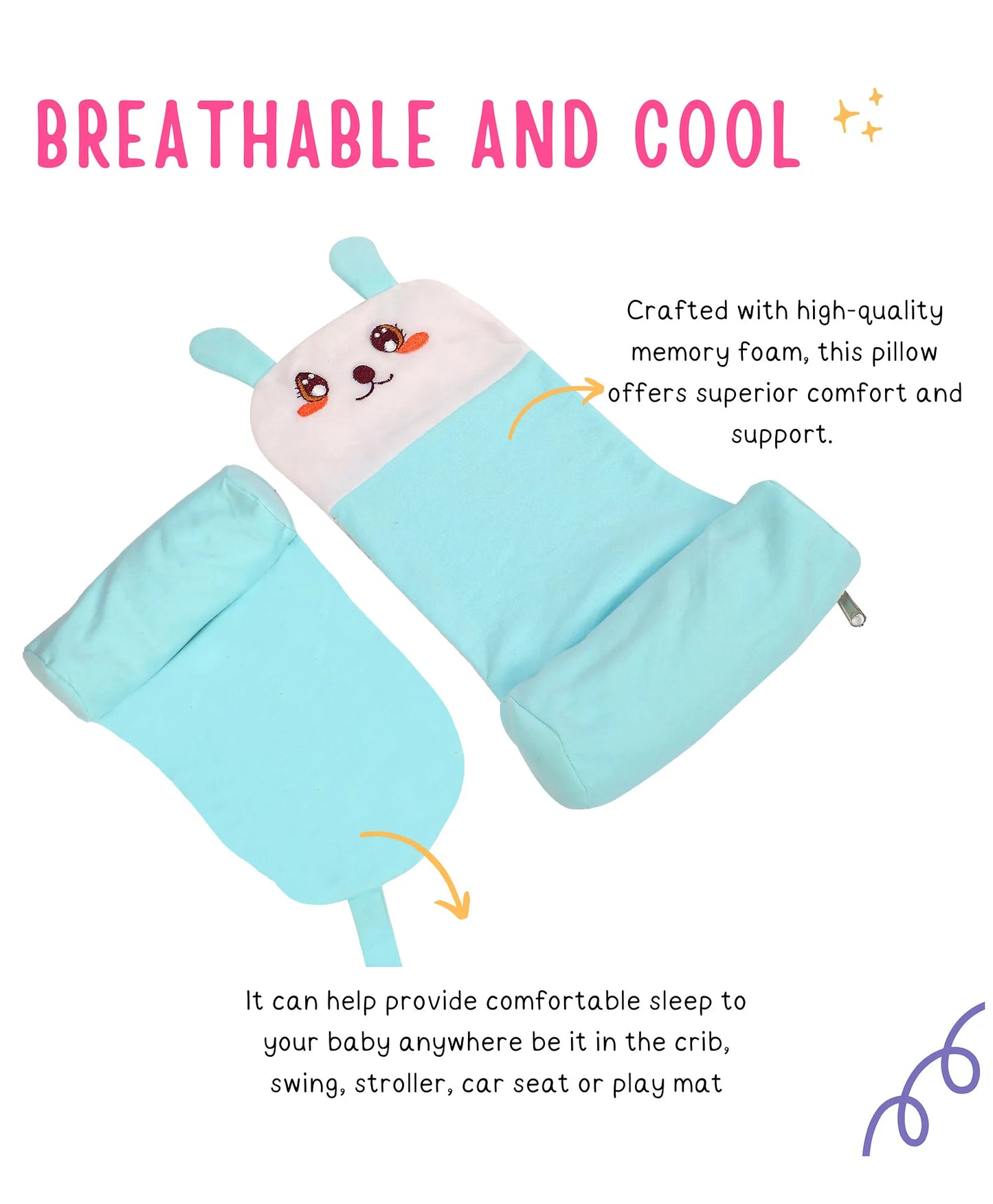 Baby Shaping Head Support Pillow