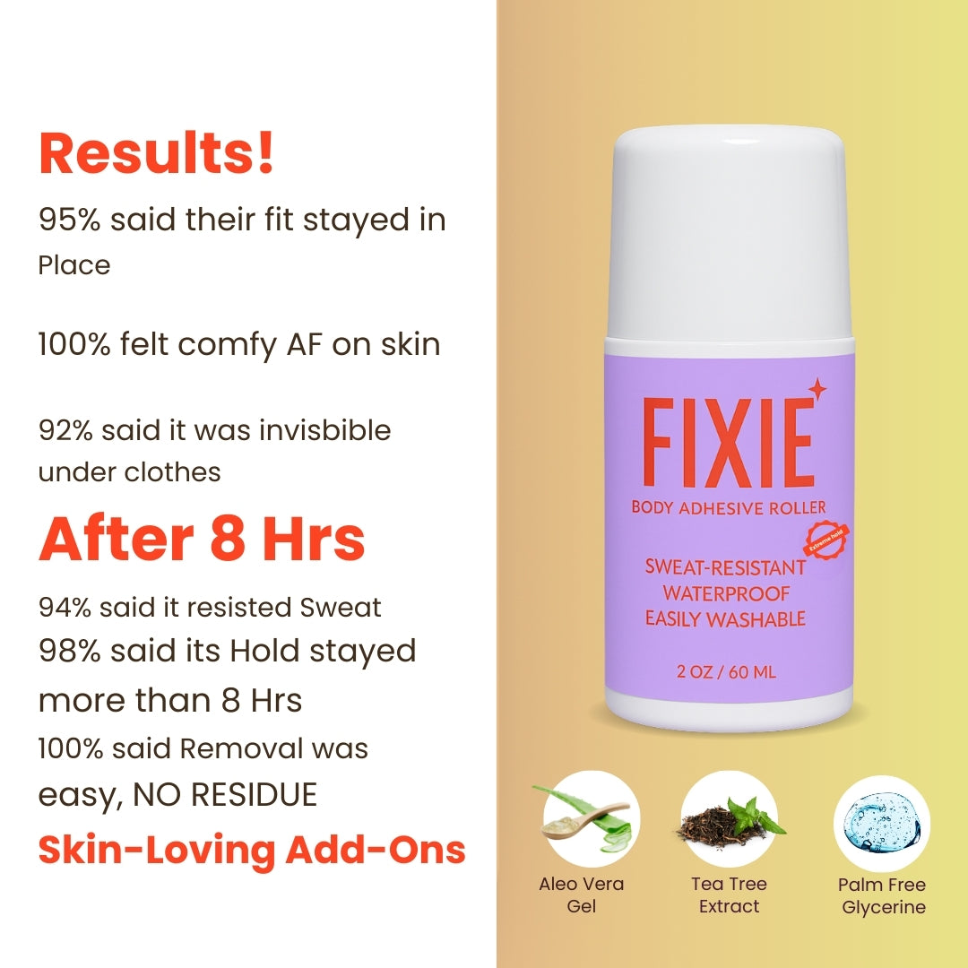 Fixie Body Adhesive Roller - Personal Body Care