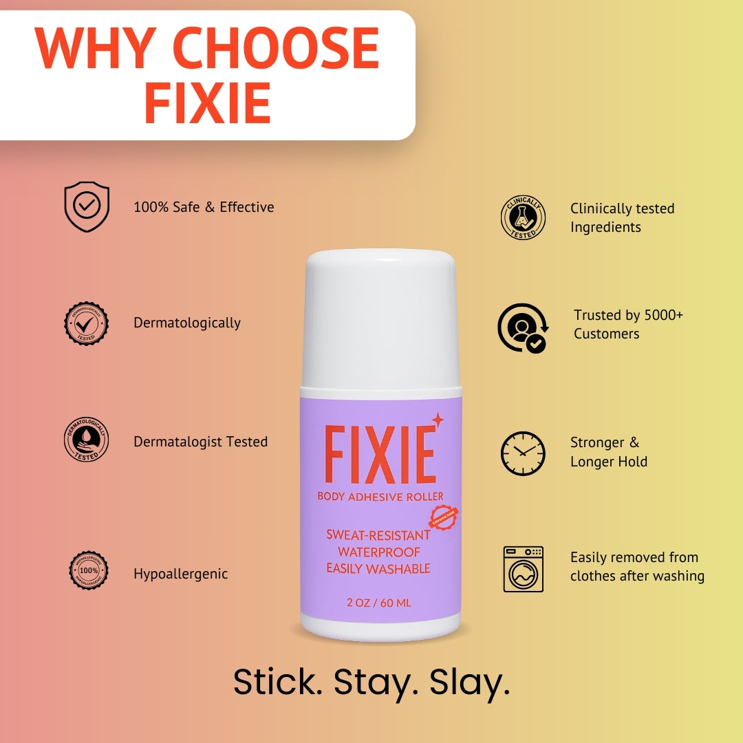 Fixie Body Adhesive Roller - Personal Body Care