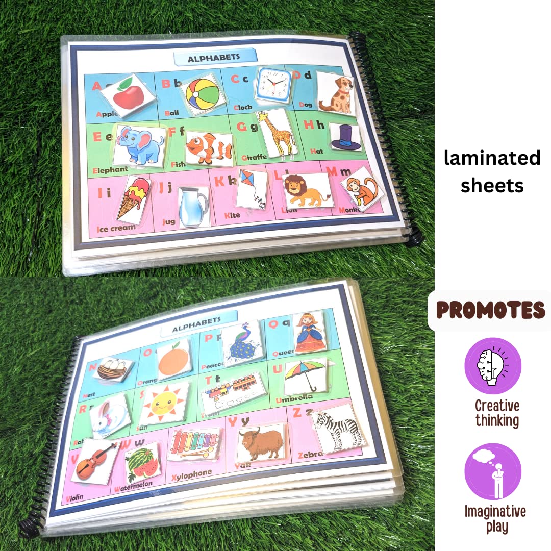 Kids Montessori Busy Learning Book (Free Delivery + COD Available)