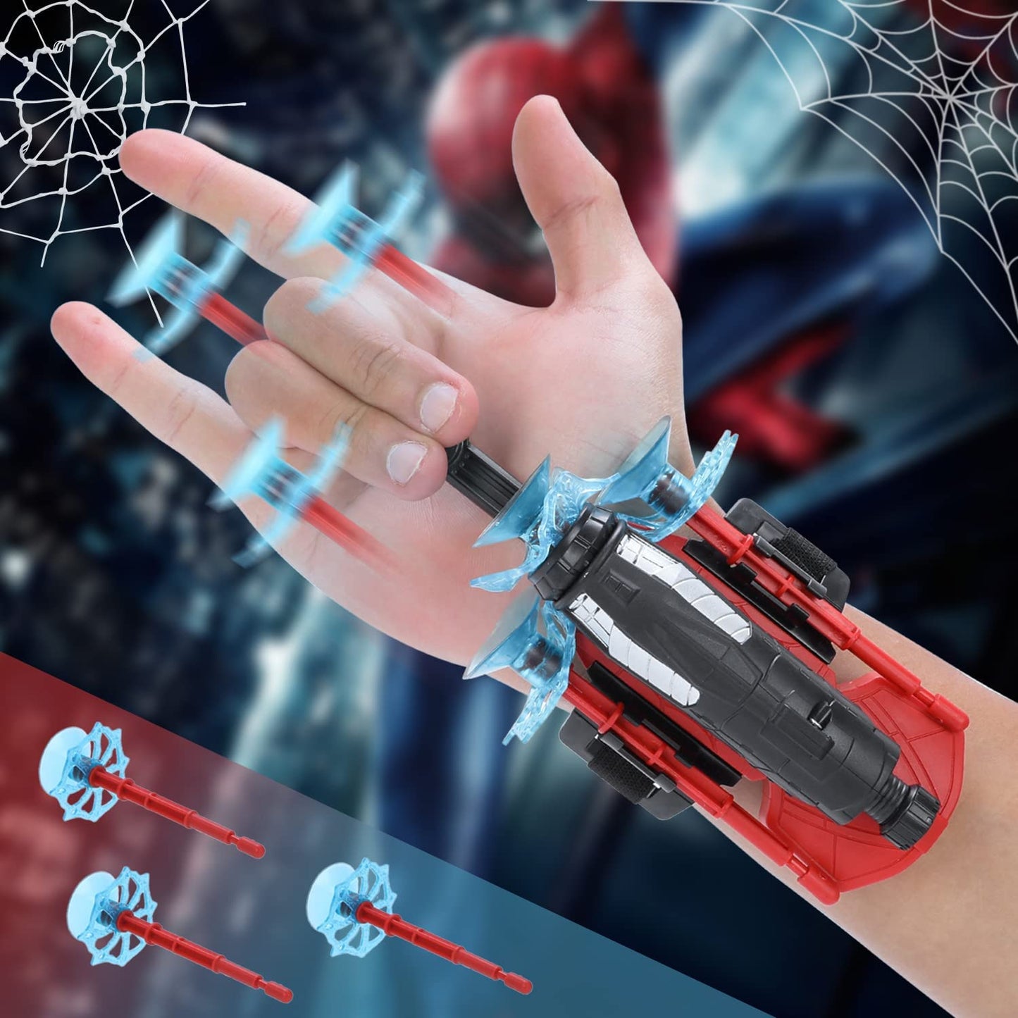 Spider Web Shooter Wrist Toy (Become A Superhero)