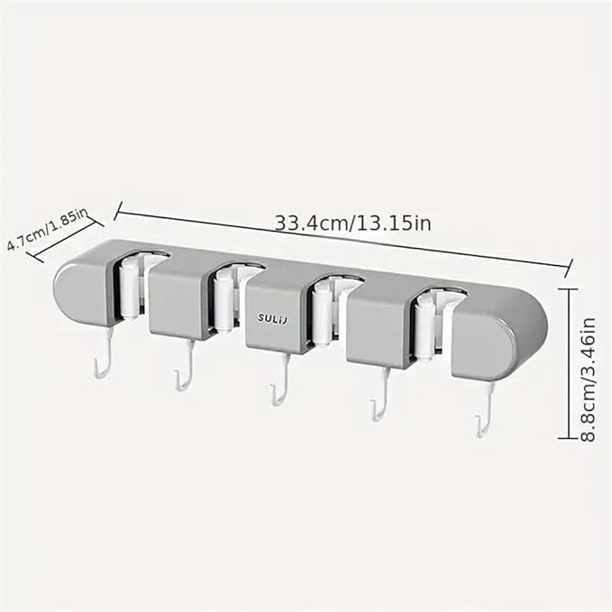 Multifunctional Mop holder with Hook