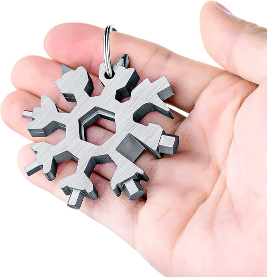 Multi-functional 18 In 1 Tool Screwdriver | Stainless Steel Snowflake | Flat Phillips Screwdriver Kit - 50% Offer