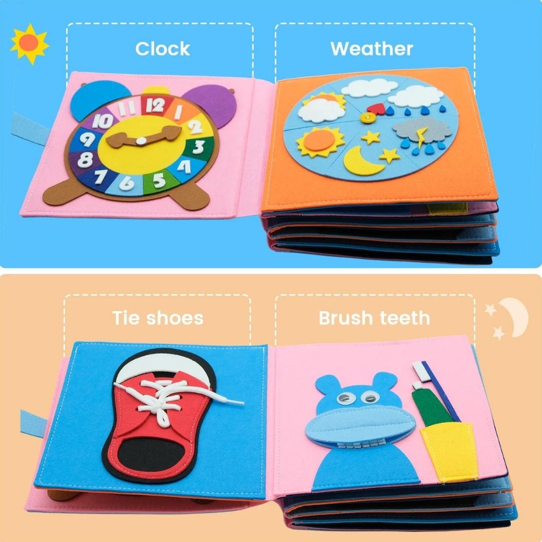 Montessori Busy Book (COD Offer + Free Shipping)
