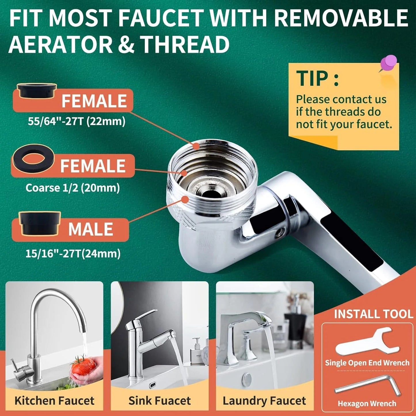 Rotatable Filter Faucet - BUY 1 GET 1 FREE