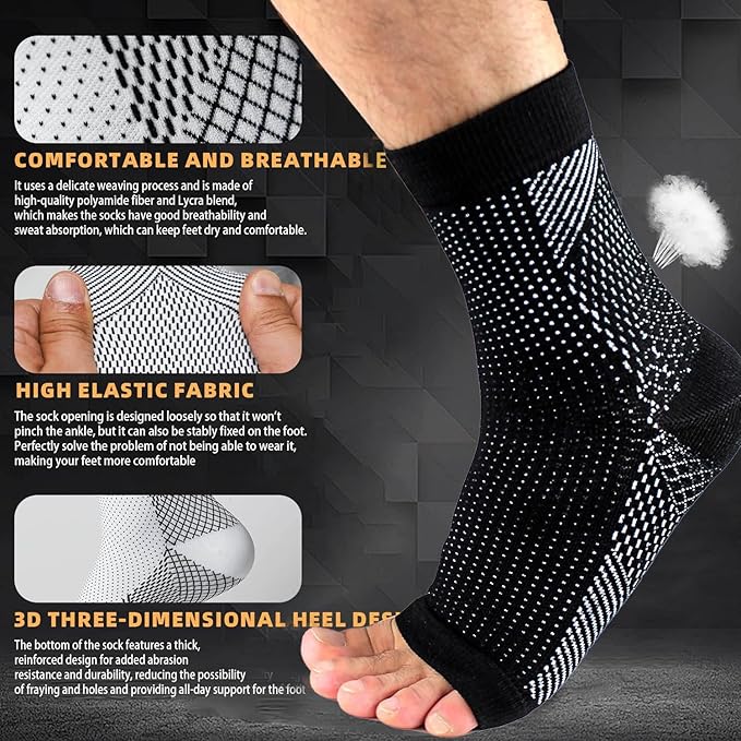 Neuro Socks - Pain/Swelling Healing Socks - (BUY 1 GET 1) 50% OFF