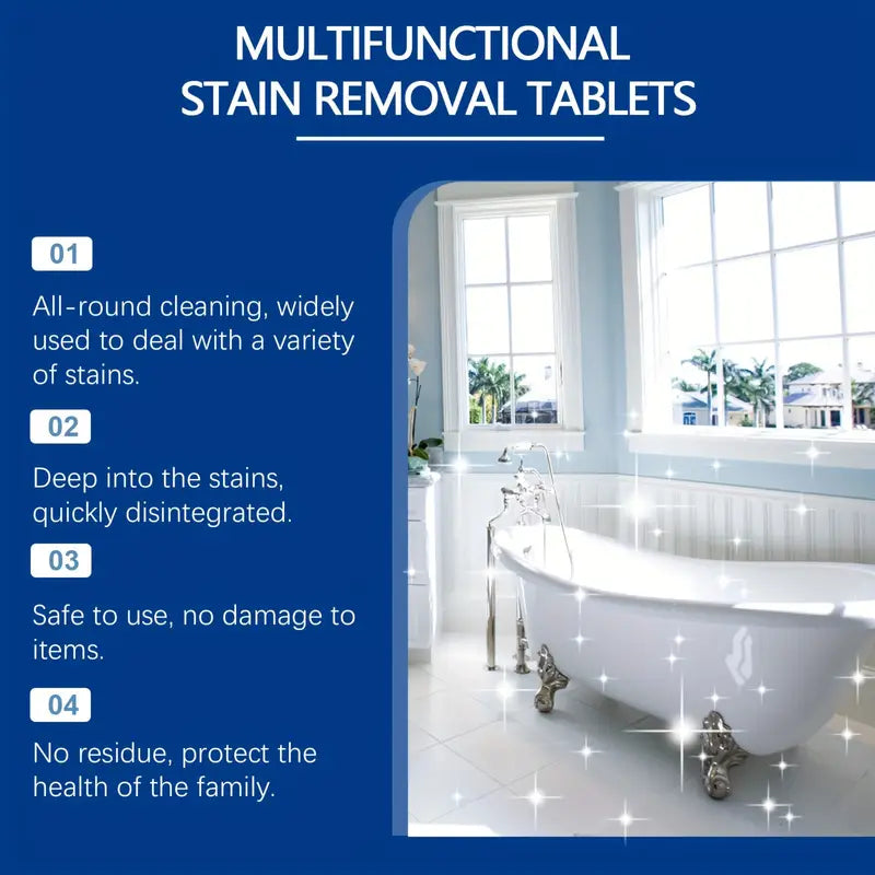 ShineX Multipurpose Cleaning Tablets - Perfect for all type of home cleaning