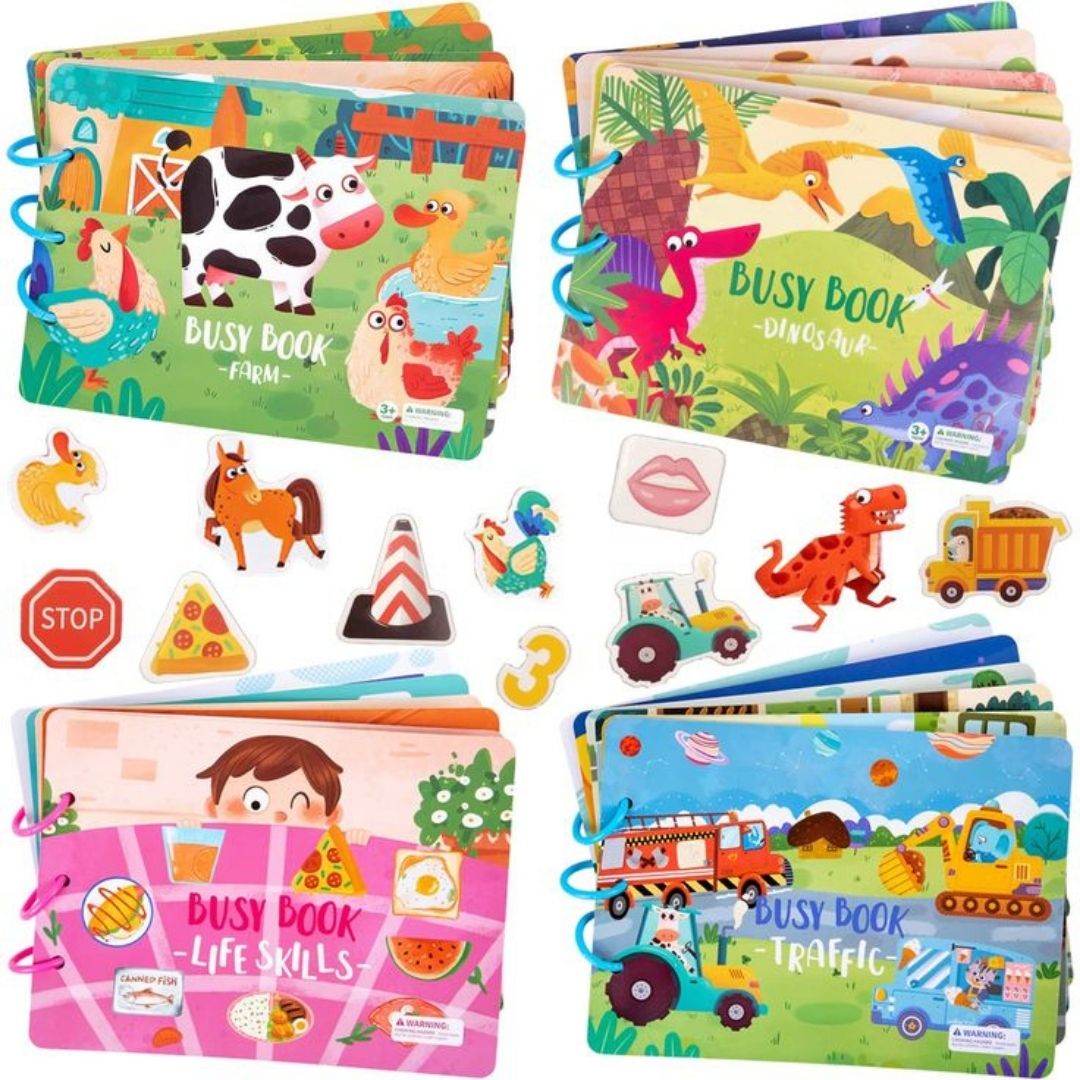 Montessori Busy Book (COD Offer + Free Shipping)