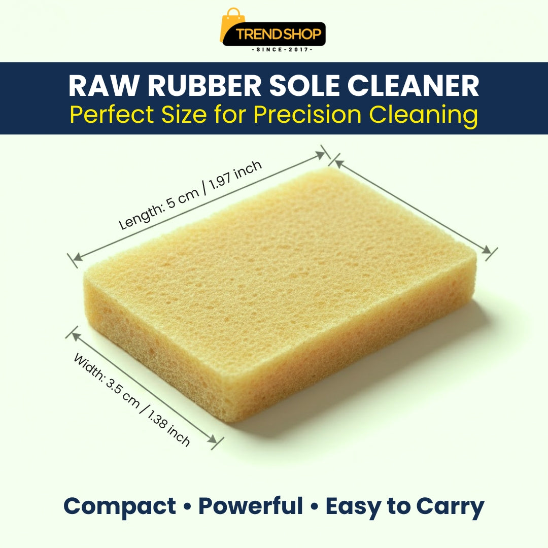 Raw Rubber Sole Cleaning Pad - For Shoes and Sneakers