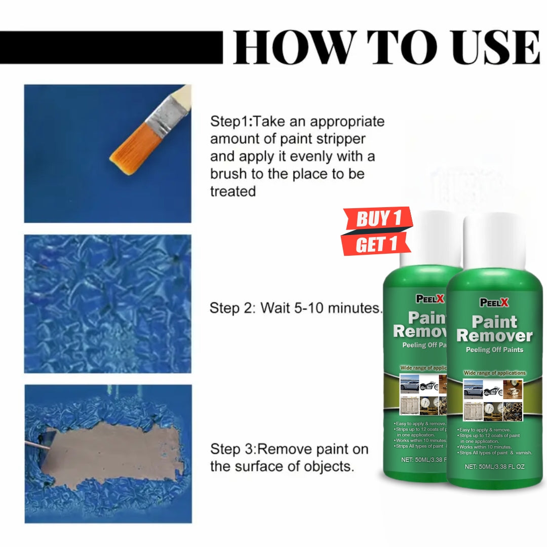 Multi-Purpose Paint Remover | All types of metal, furniture & machine | Buy 1 Get 1 Free