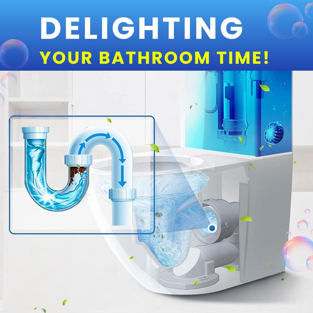 Blue Bubble Toilet Cleaner  (Buy 1 Get 1 Free)