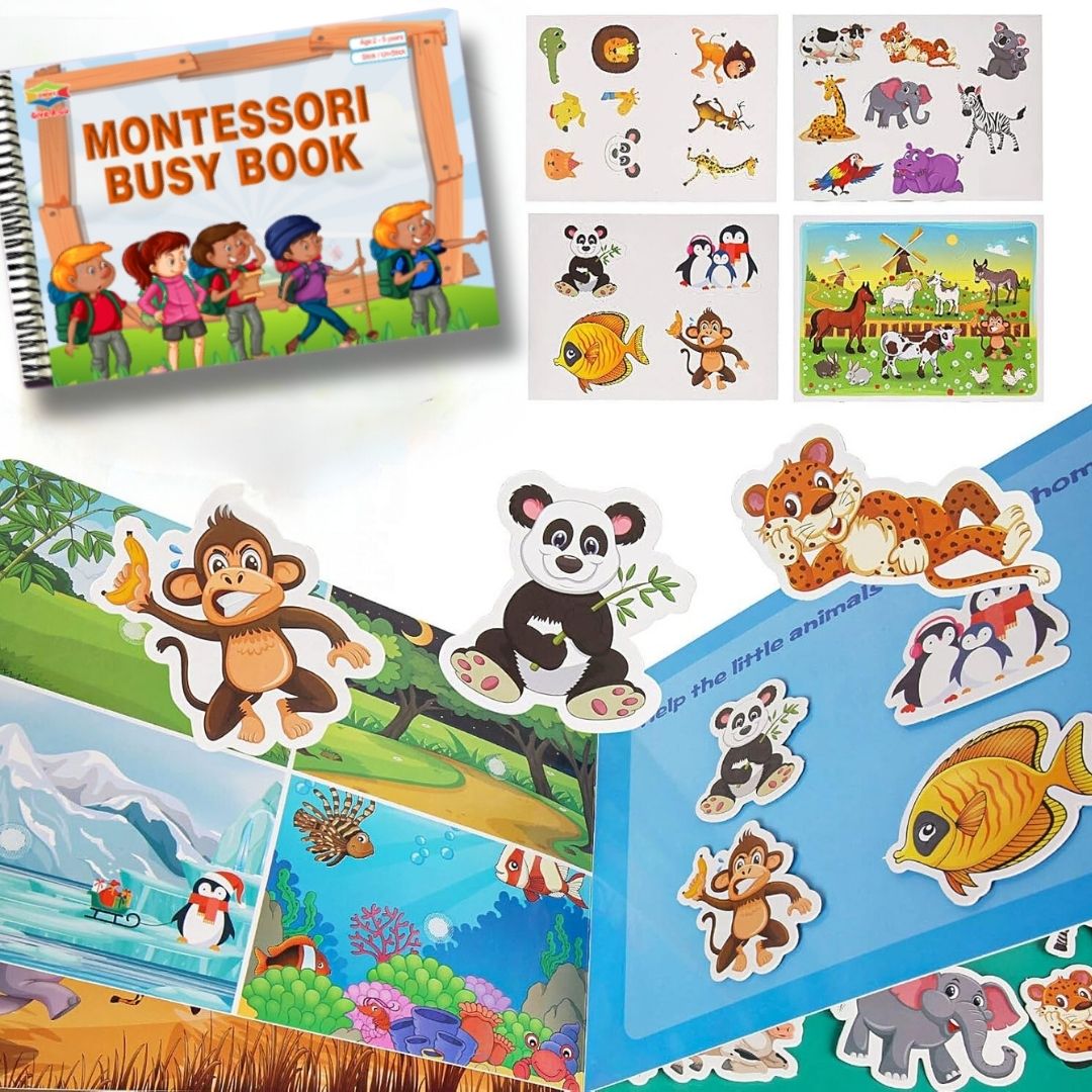 Montessori Busy Book (COD Offer + Free Shipping)