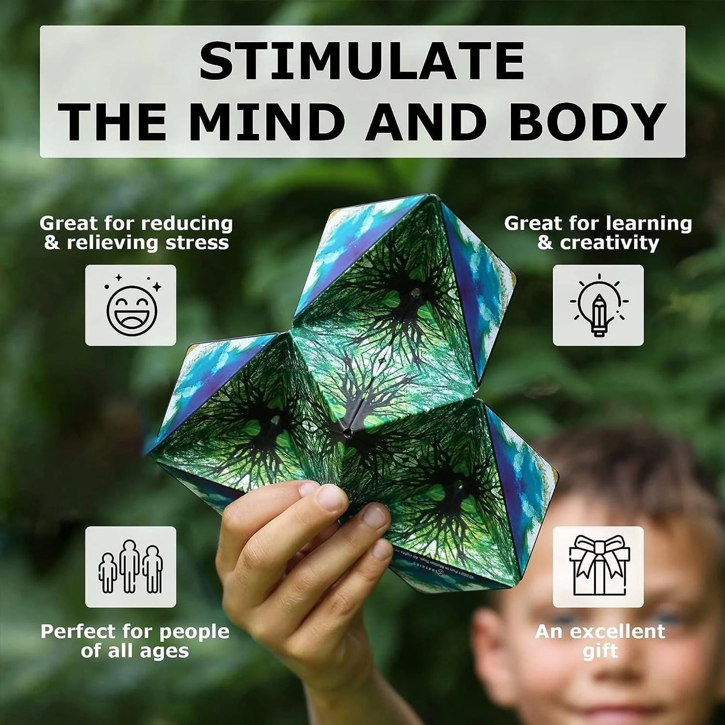 Magnetic Shapeshifting Cube