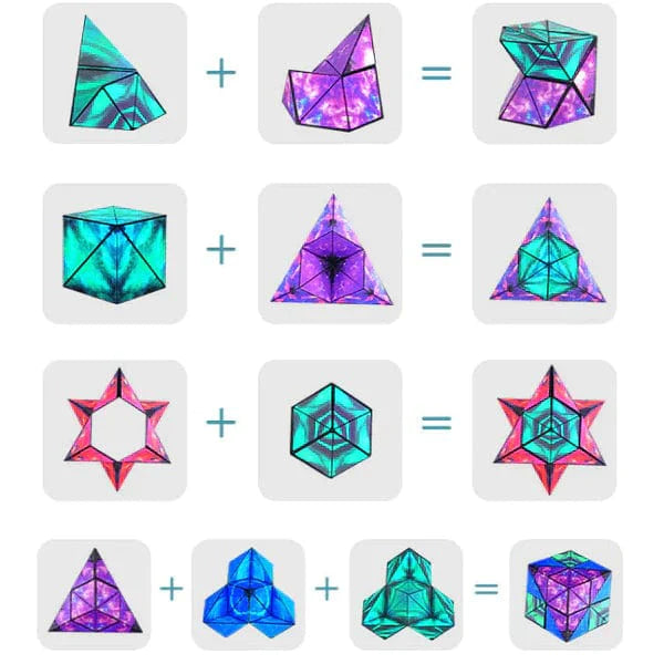 Magnetic Shapeshifting Cube