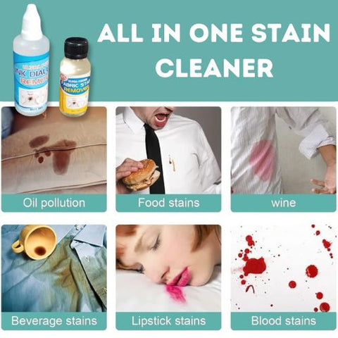 Ultimate Fabric Stain Remover – Instant & Powerful Cleaning Solution (BUY 1 GET 1 FREE)