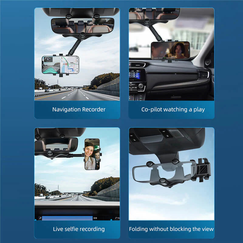 Rotatable & Retractable Car Phone Holder -50% OFF