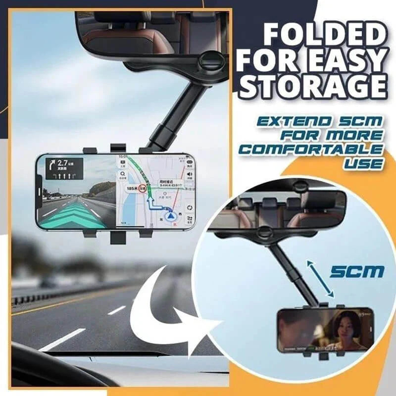 Rotatable & Retractable Car Phone Holder -50% OFF