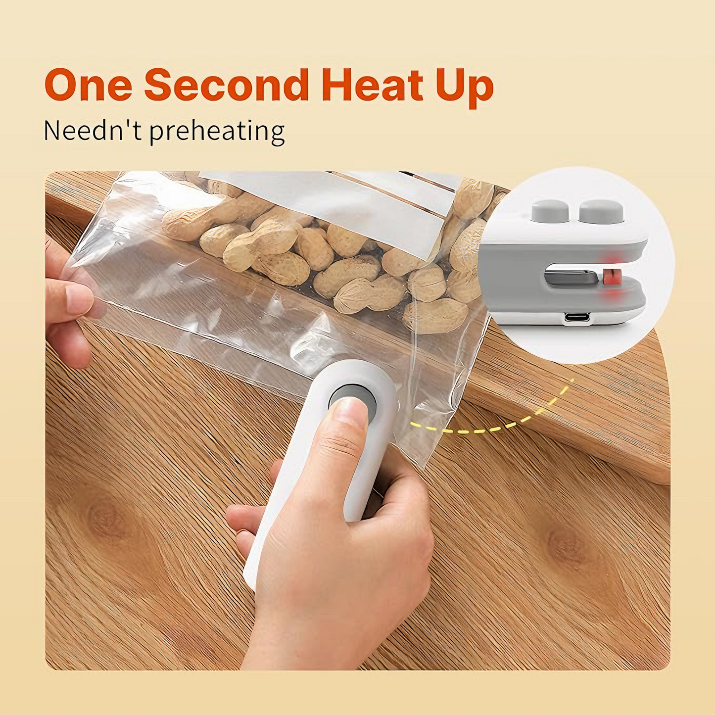 Portable Mini Sealing Machine - 50% OFF