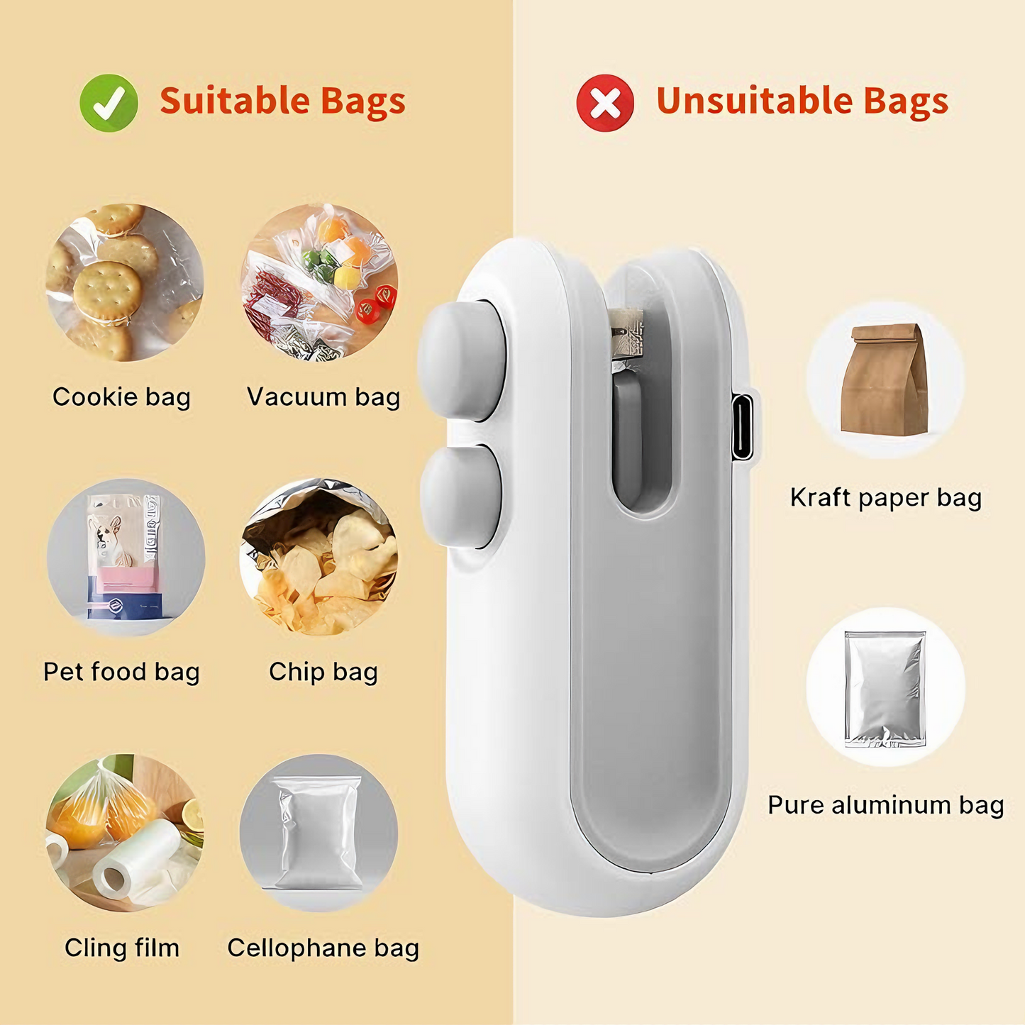 Portable Mini Sealing Machine - 50% OFF