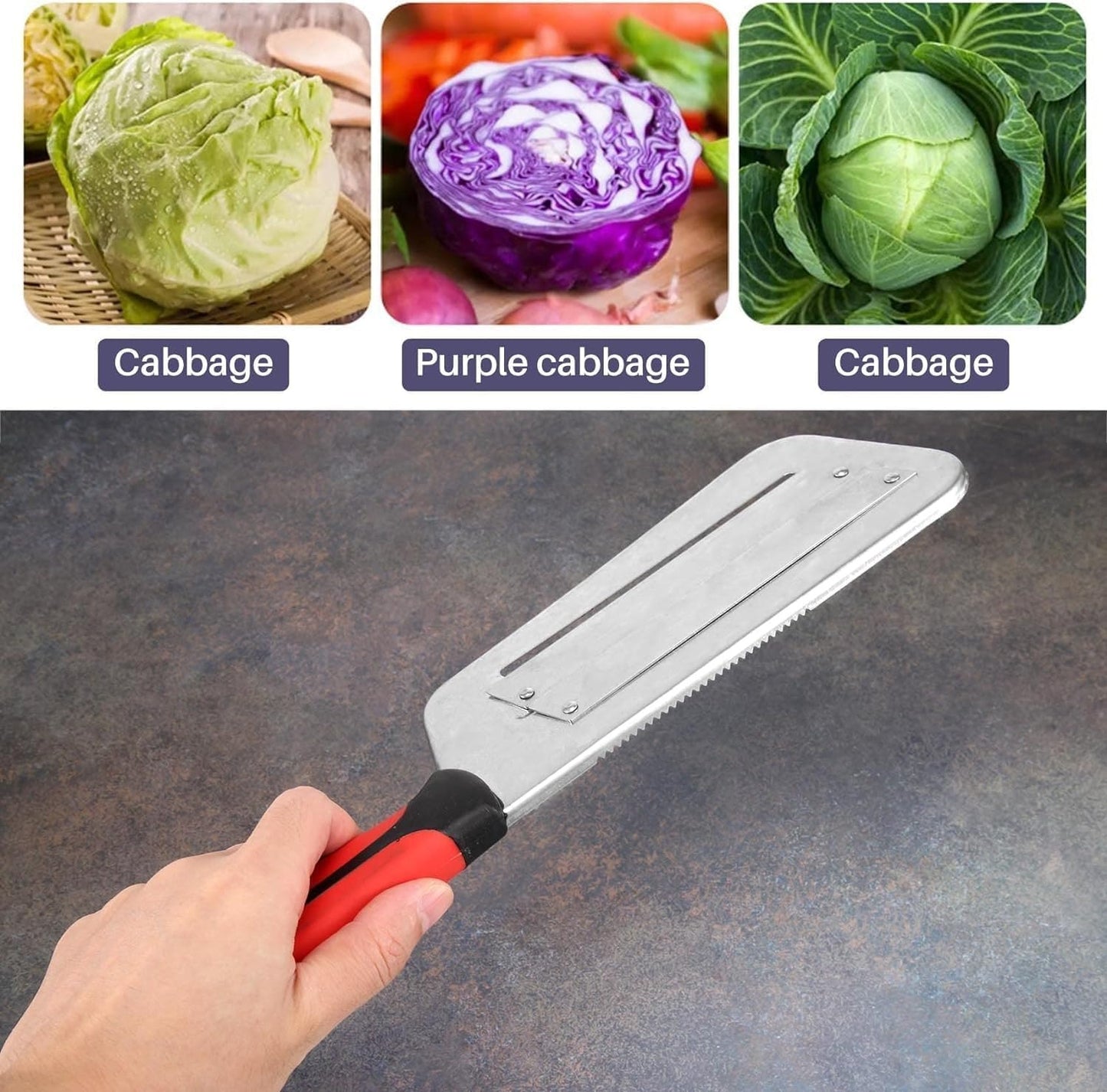 Stainless Steel 2-In-1 Blade Vegetable Slicer - Best Kitchen Tool