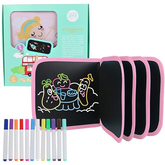 Magic Doodle Waterproof Book - Reusable Learning Book For Kids