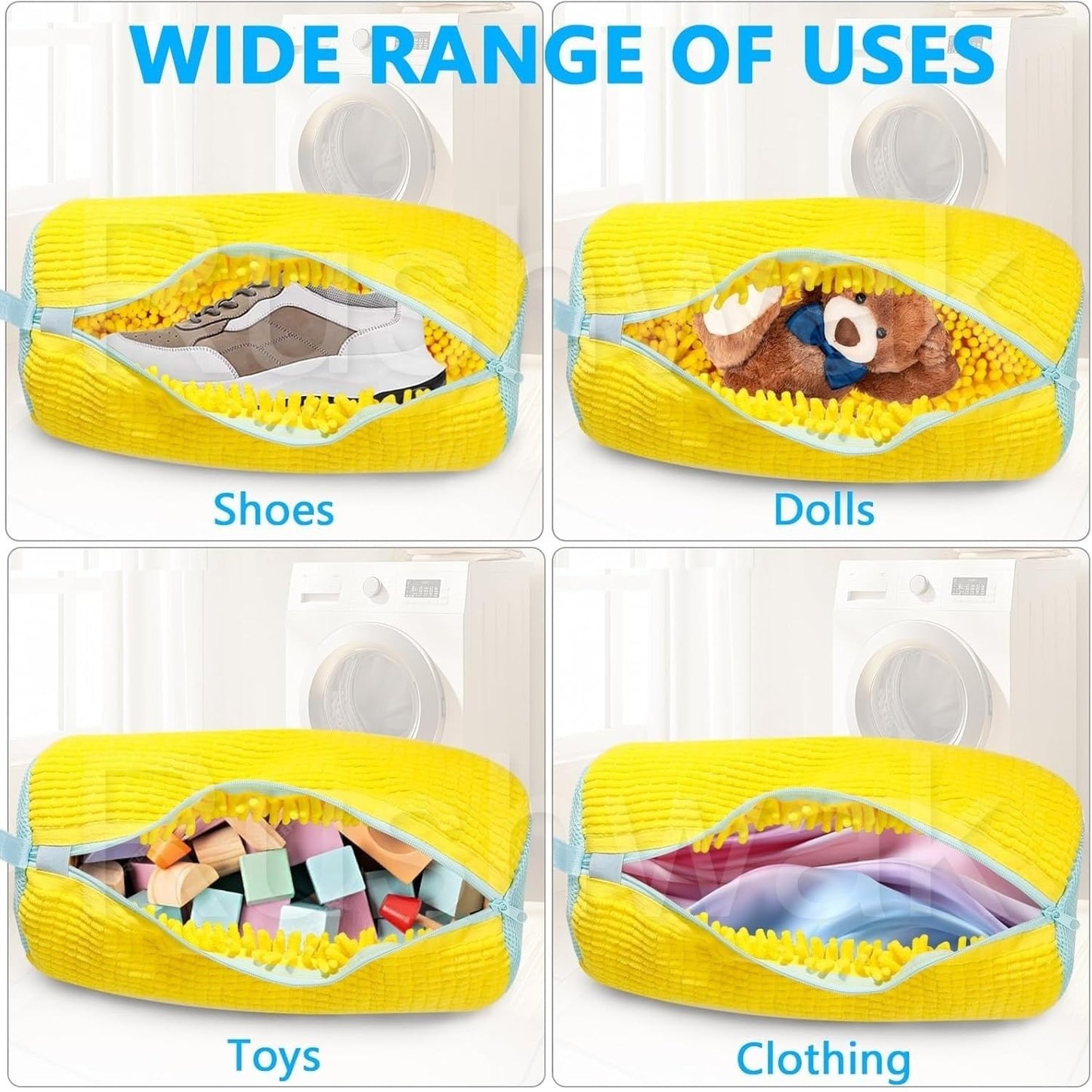 CleanKicks Shoe Washing Bag - Microfiber Cleaning Bag