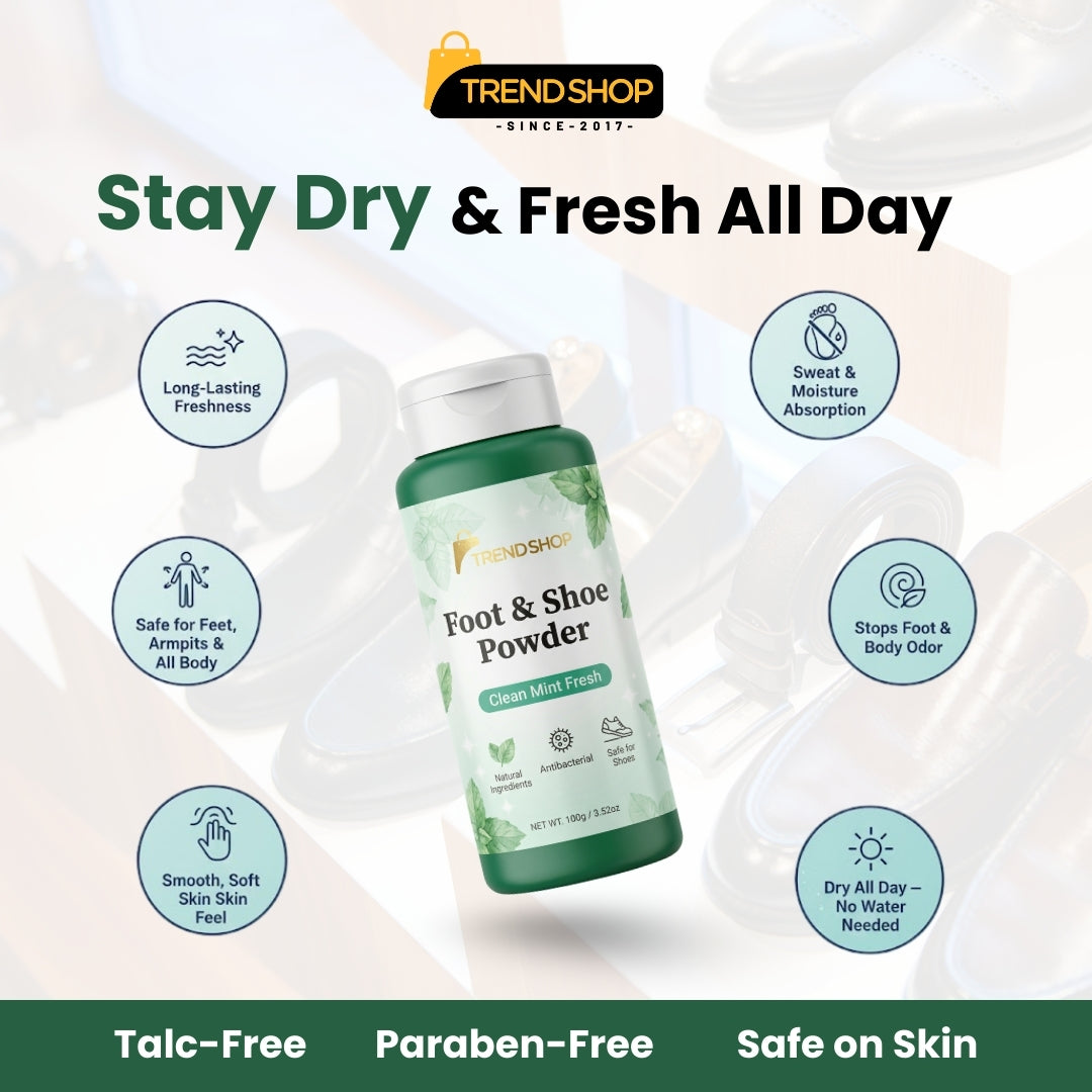 Foot & Shoe Deodorizing Powder