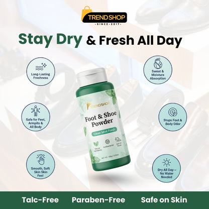 Foot & Shoe Deodorizing Powder