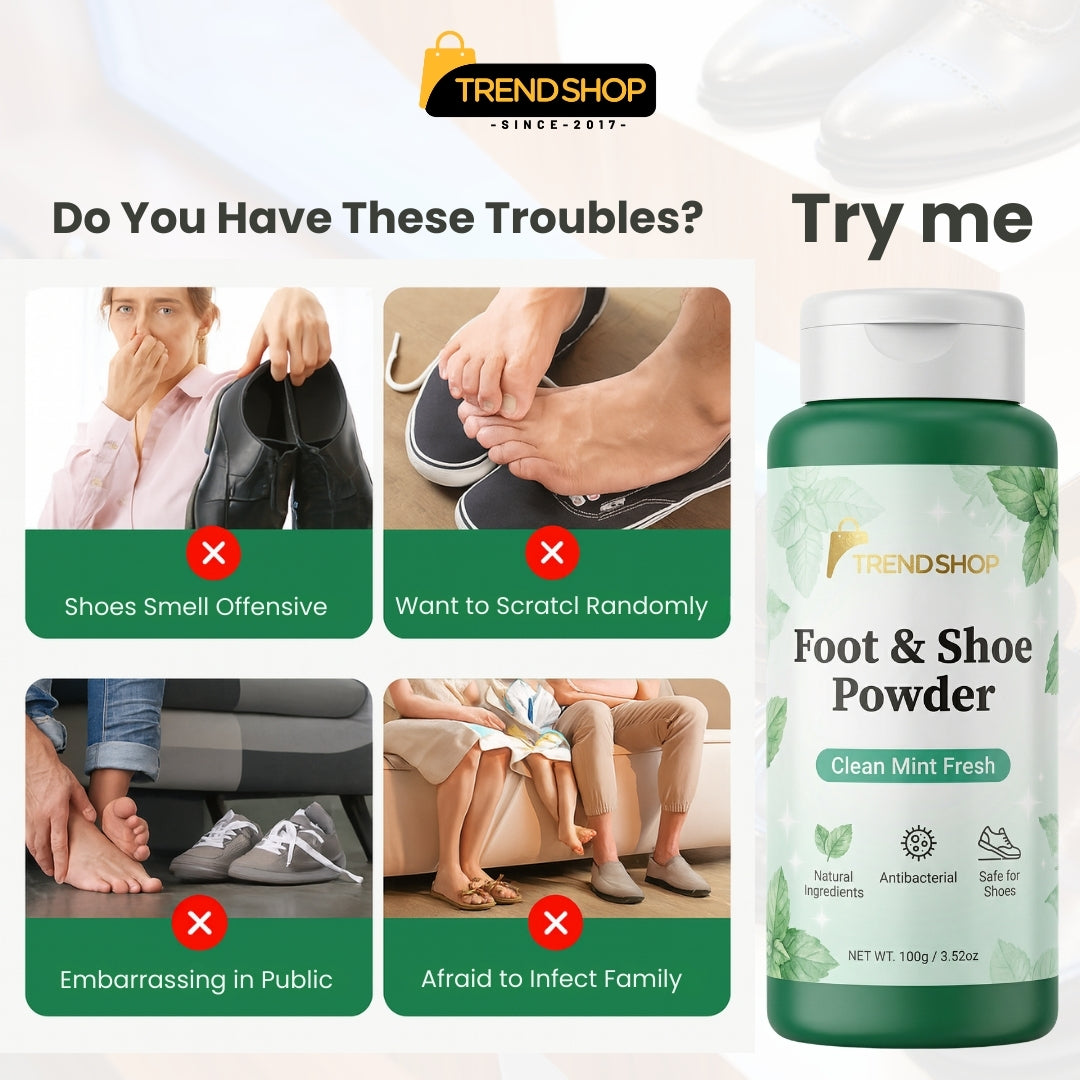 Foot & Shoe Deodorizing Powder