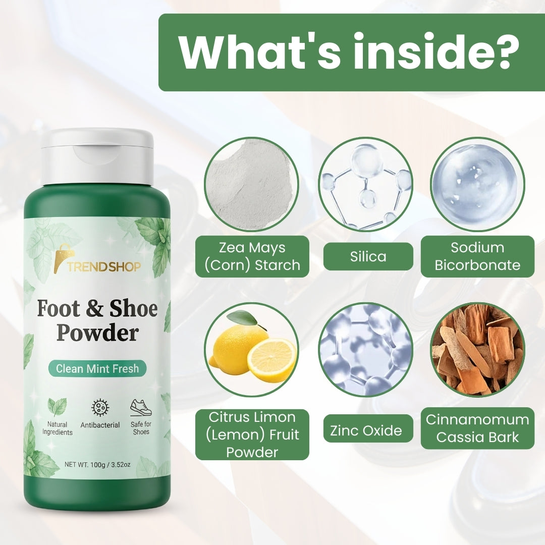 Foot & Shoe Deodorizing Powder