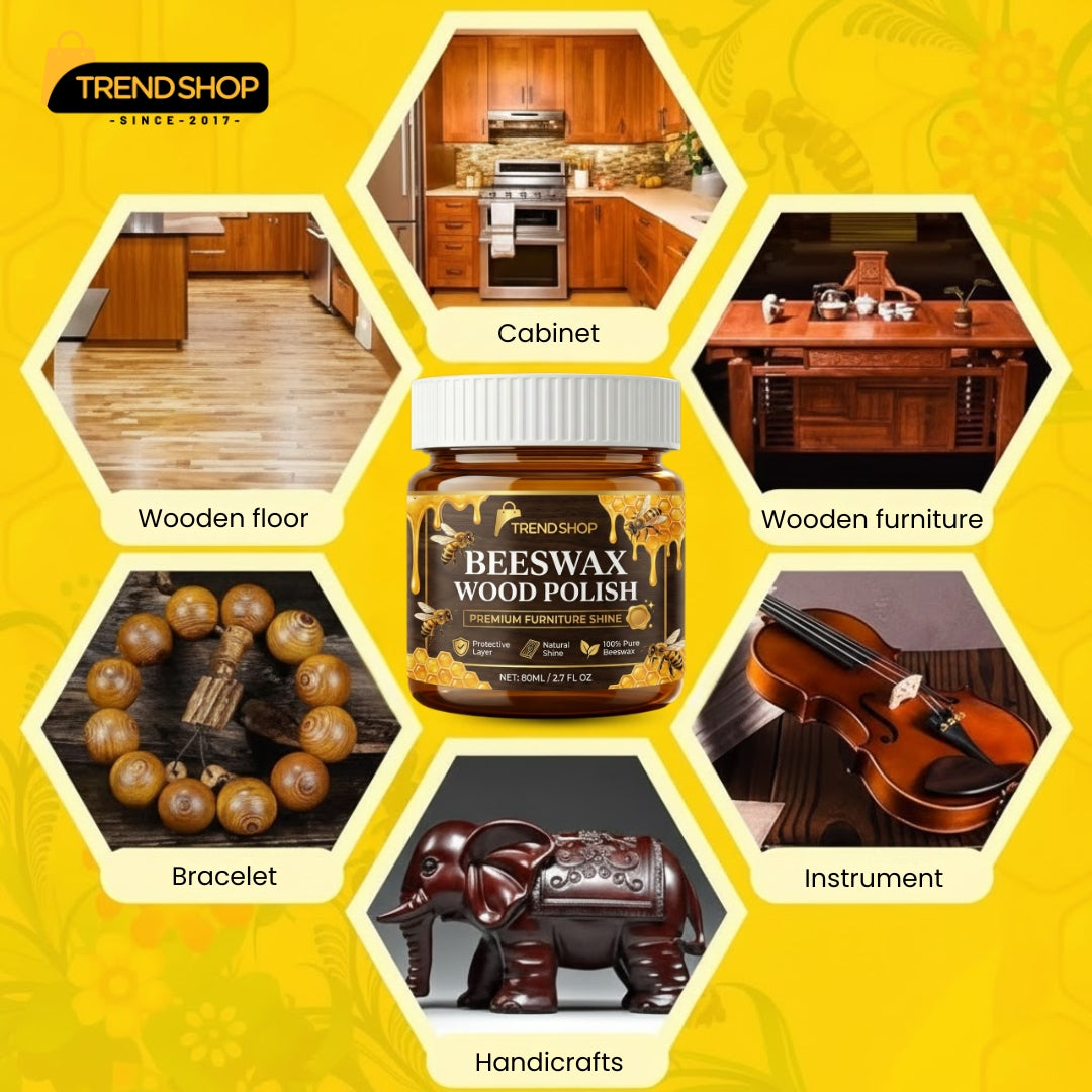 Beeswax Wood Polish - BUY 1 GET 1 FREE