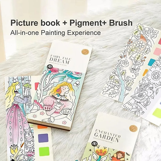 Magical Watercolour Adventures: Pocket Painting Book Set