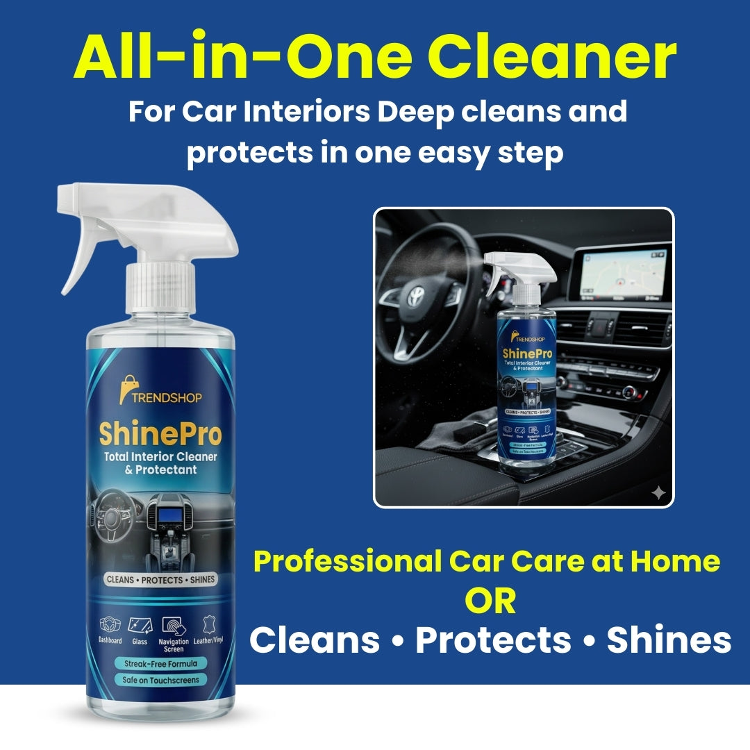 ShinePro – Total Interior Cleaner & Protectant