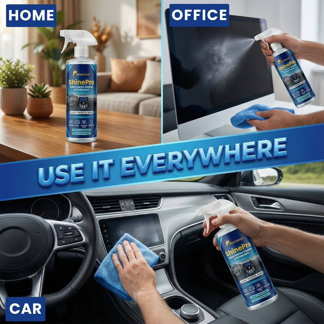 ShinePro – Total Interior Cleaner & Protectant
