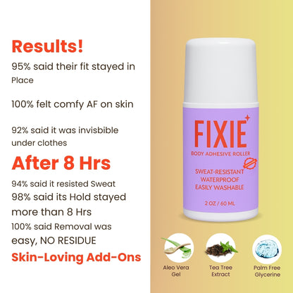Fixie Body Adhesive Roller - Personal Body Care
