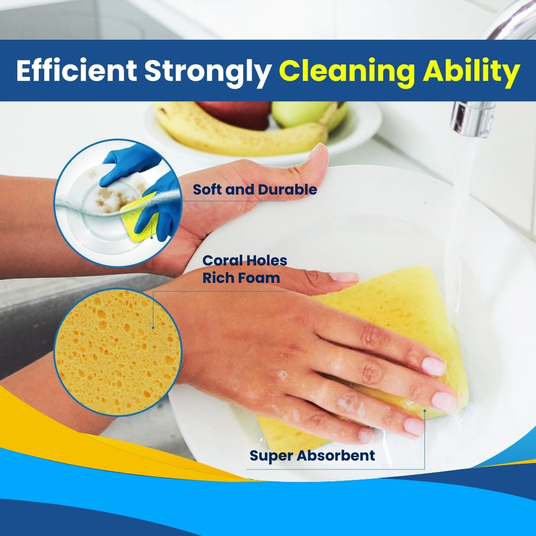 Nano Sponge Scrubbing Pads – Removes Stains, Dirt & Grease Instantly