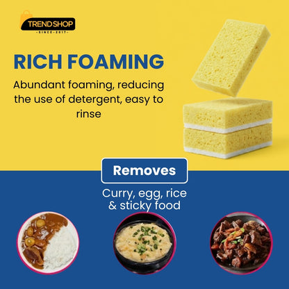 Nano Sponge Scrubbing Pads – Removes Stains, Dirt & Grease Instantly
